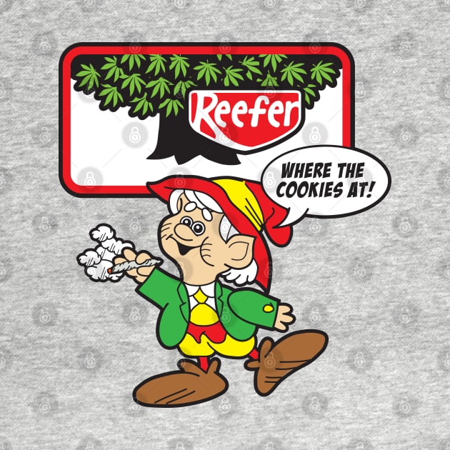 Reefer Cookies - Ernie The Stoned Elf by Chewbaccadoll